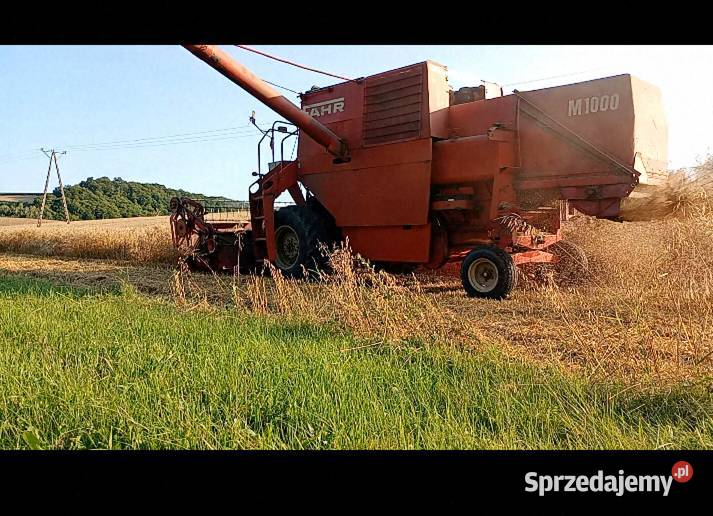 Kombajn fahr m1000 lubelskie Goraj