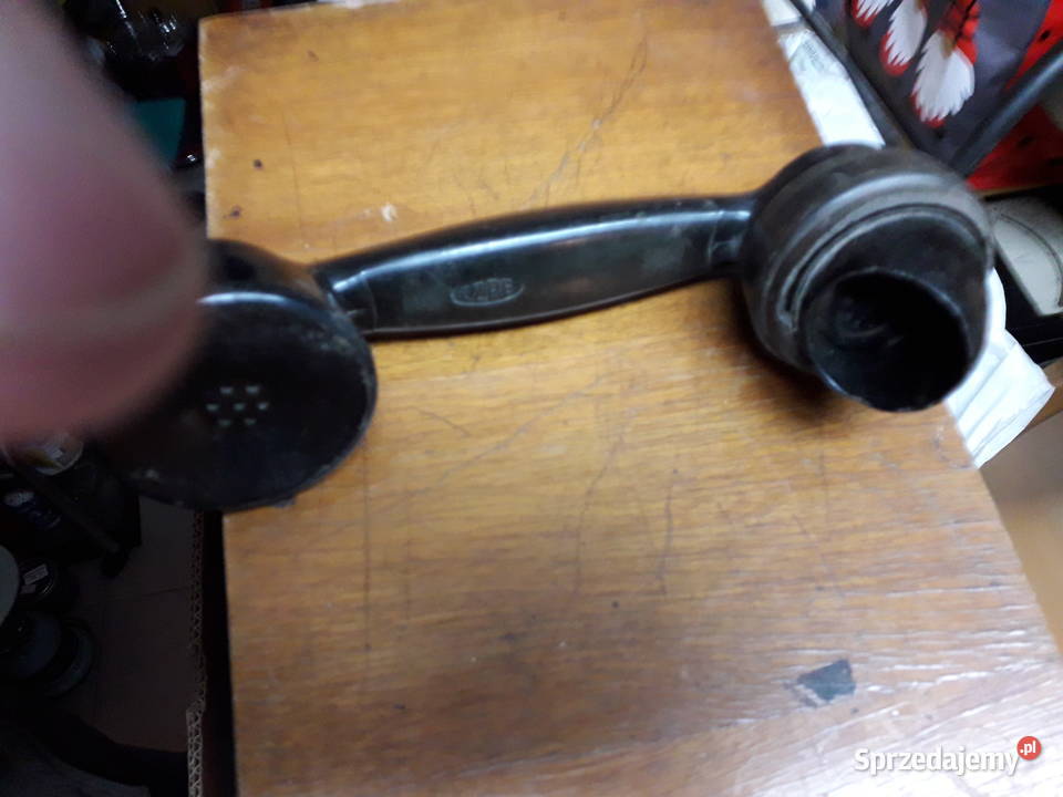 Słuchawka telefoniczna bakielitowa Warszawa sprzedam