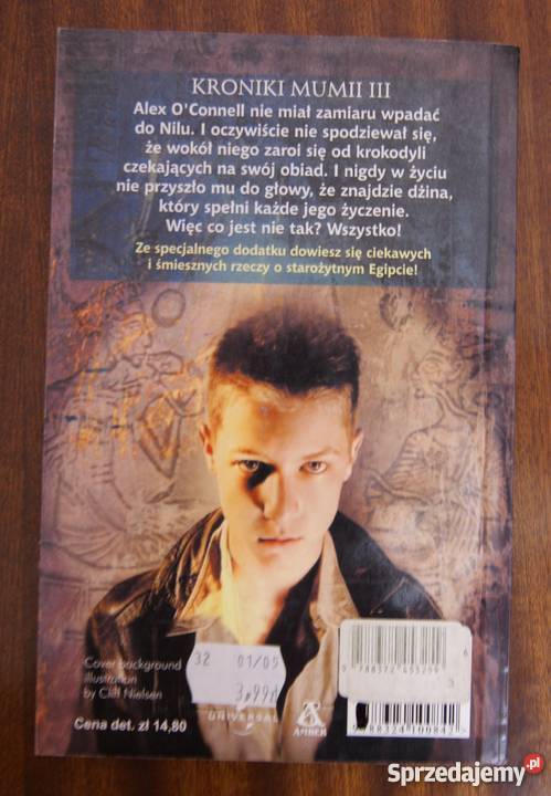 Dave Wolverton Klątwa Nilu Kroniki Mumii II Proza i poezja Parczew