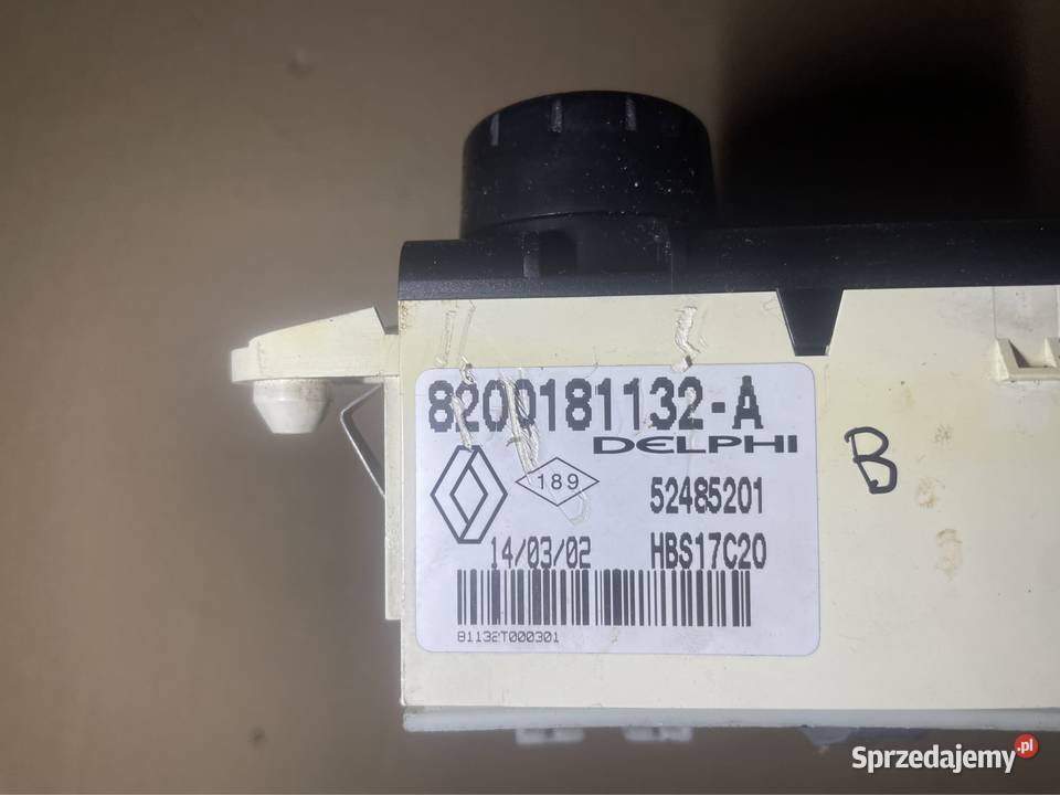 8200001885 panel nawiewu klimatyzacji renault zachodniopomorskie