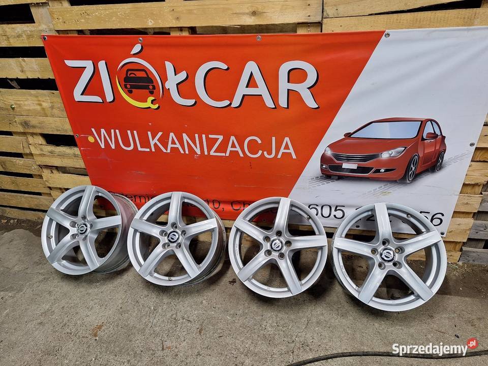 Alufelgi 5x108 17 ET47 Ford Volvo Jaguar Peugeot Samochodowe Opony i felgi Choceń sprzedam