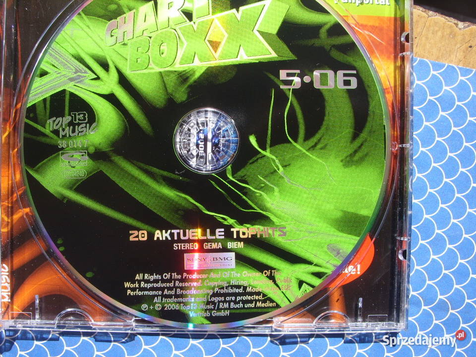 Skladanka CD CHART ROXX20 AKTUELE TOPHITS 2006 CD Wołów