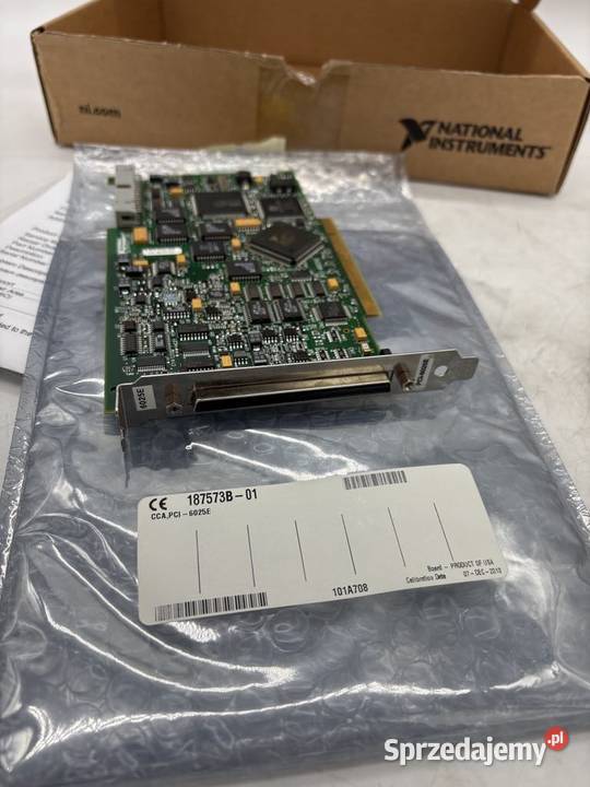 National Instruments NI PCI6025E DAQ Card