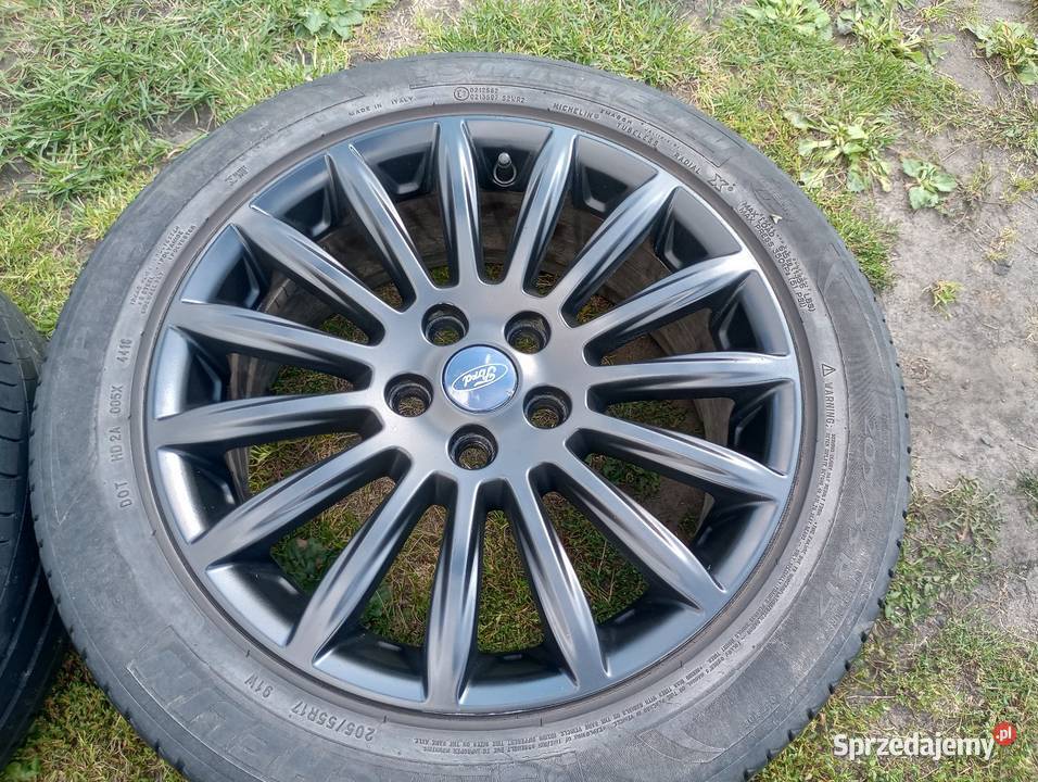Alufelgi 17 Ford 5x108 et55 Mondeo Focus C S aluminiowe Samochodowe kujawsko-pomorskie Włocławek