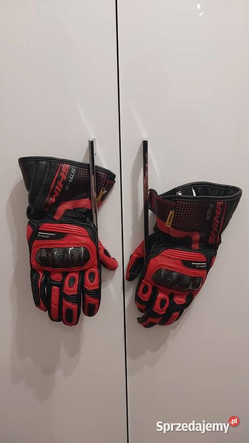 Rękawice motocyklowe SHIMA STR2 rozmiar 85 M Warszawa