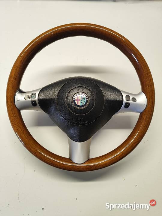 Alfa Romeo 156 147 Kierownica Drewniana Drewno osobowe Lututów