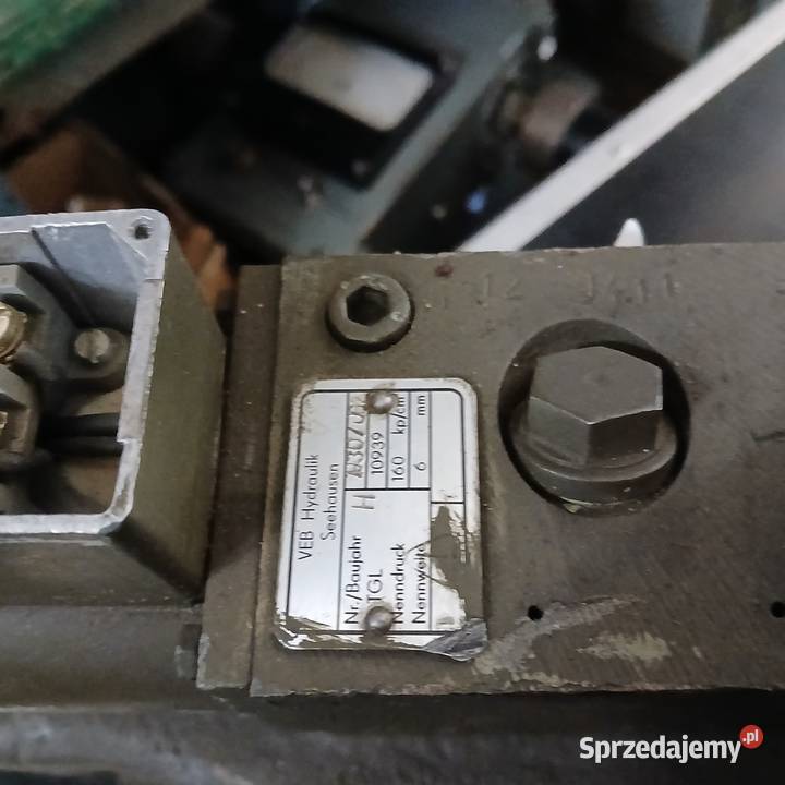 Elektrozawór zawór hydraulika Veb Hydraulik TYP Skierniewice