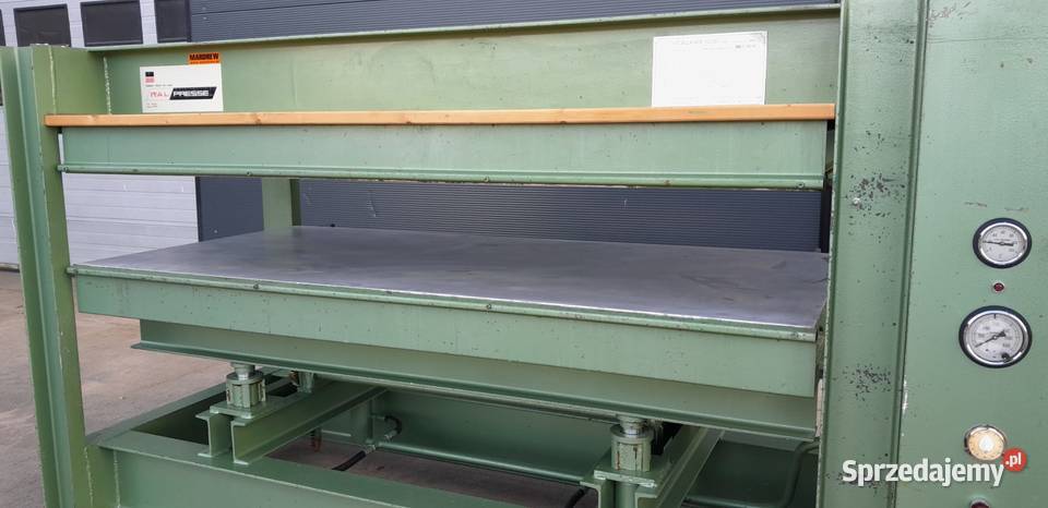 Prasa półkowa Italpresse 2300x1100 1925 Produkcja małopolskie Naprawa