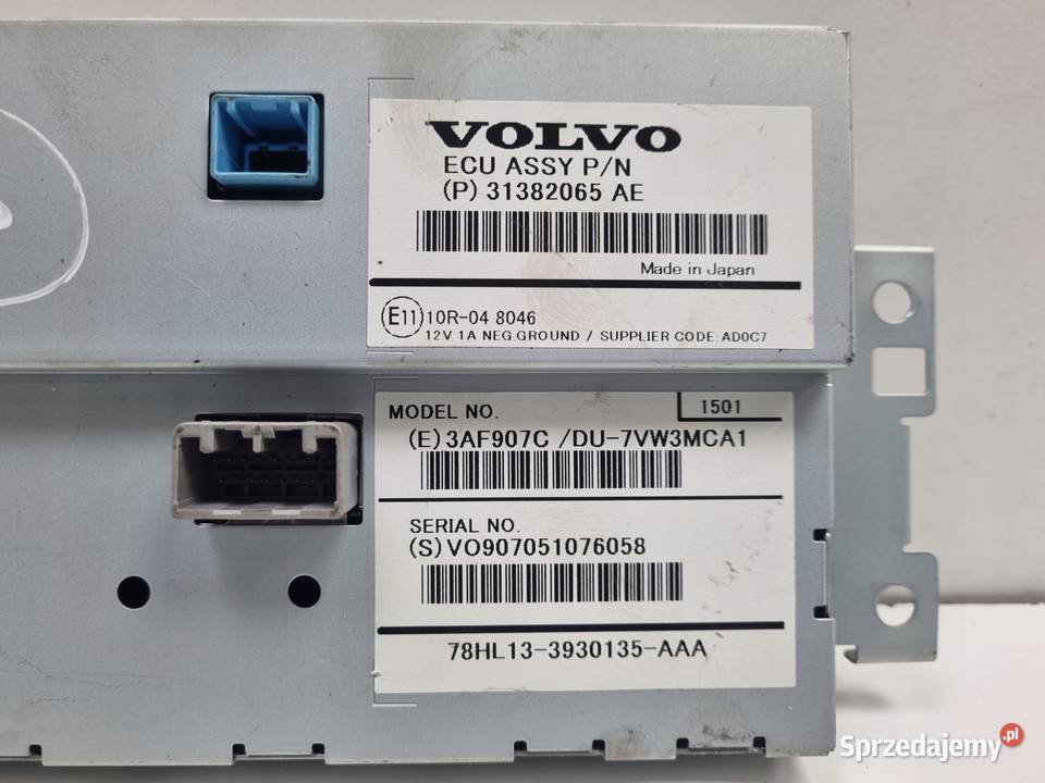 Volvo V60 I S60 II XC60 I EKRAN NAWIGACJI osobowe Chełm