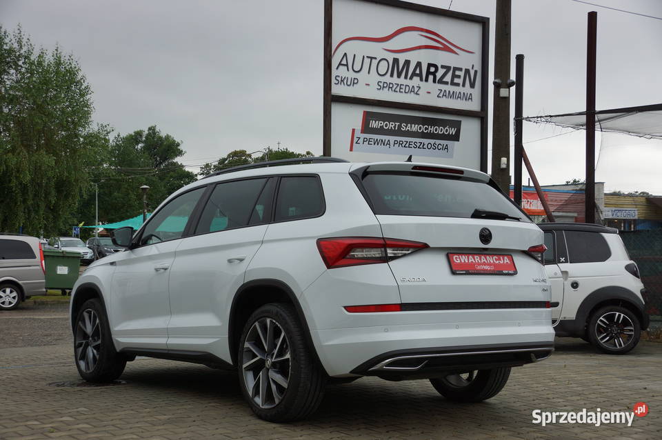 Skoda Kodiaq 20 TDI CR 190 4x4 7osób DSG Navi małopolskie Nowy Sącz