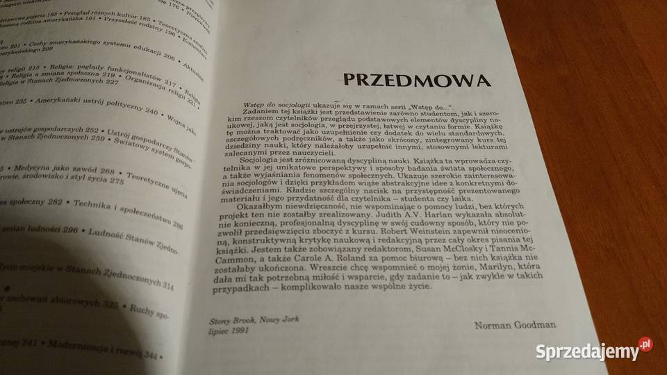 Wstęp do socjologii Norman Goodman pomorskie