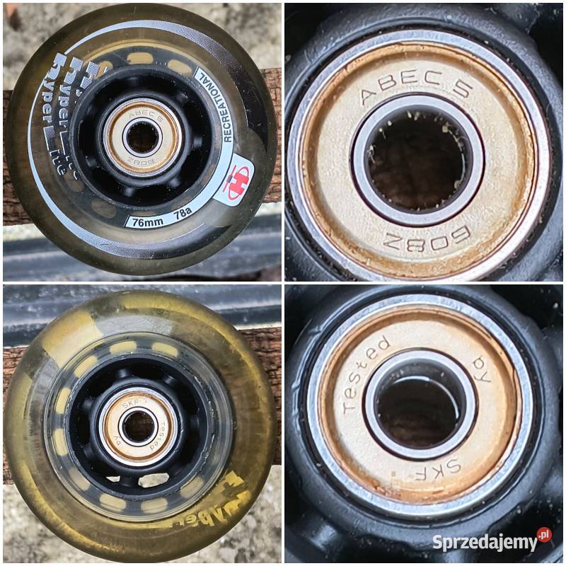 Rolki Salomon DR85 rozmiar 440 wkładki 280 łódzkie Piotrków Trybunalski