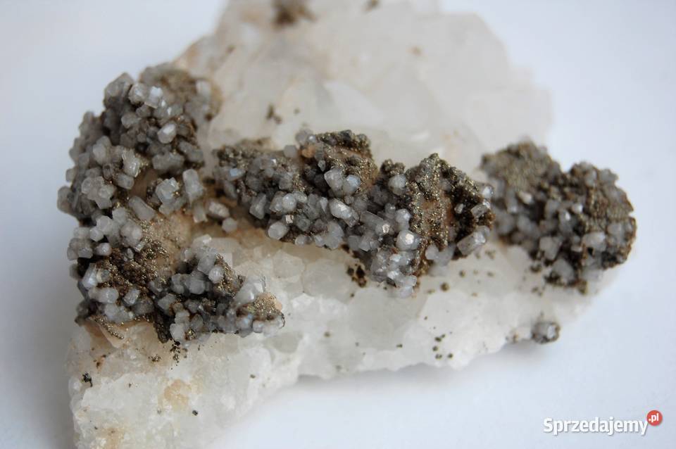 Kryształ górski piryt szczotka naturalny lubelskie