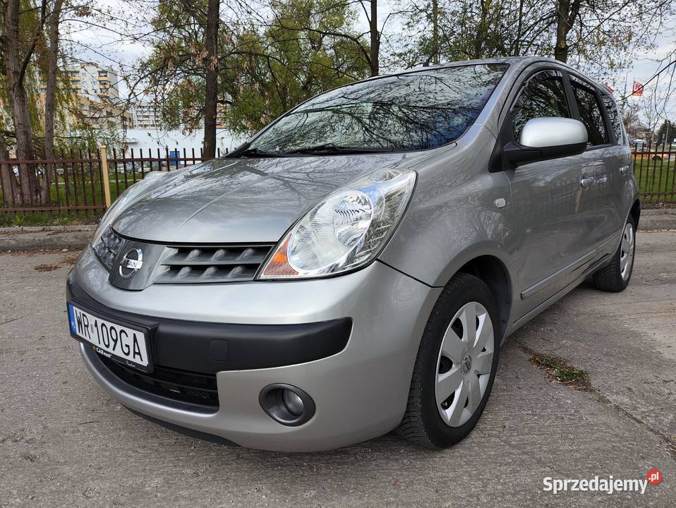 Nissan Note 16 benzyna 2006 TEKNA klima hak mazowieckie Radom