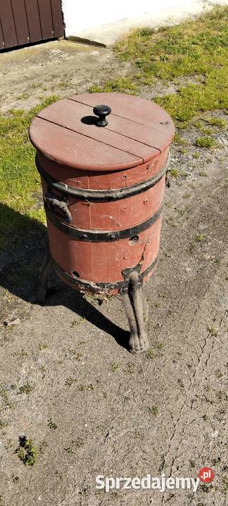 Beczka drewniana na nozkach dolnośląskie Lubin sprzedam