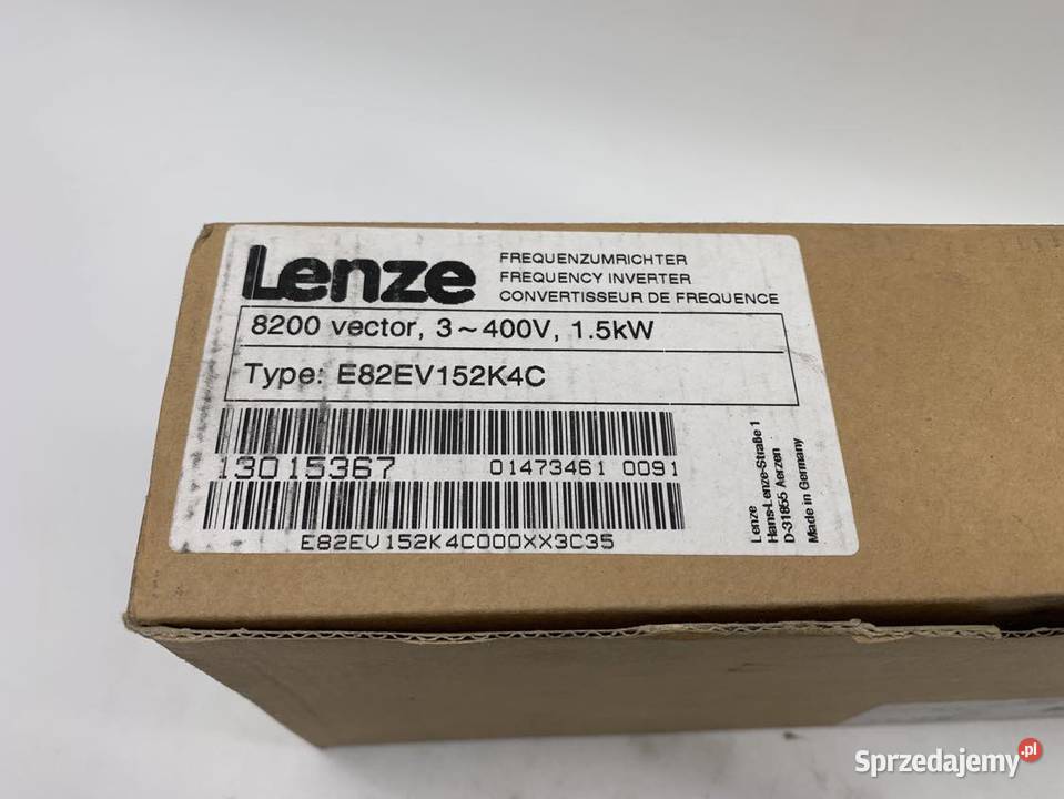 Lenze E82EV152K4C 15kW Inverter Warszawa sprzedam