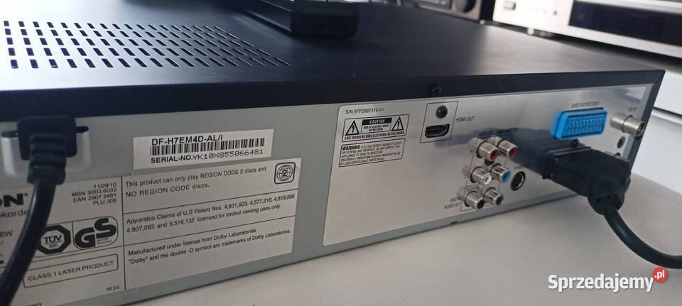 Medion MD 81164 Combo dvd recorder świętokrzyskie Sędziszów