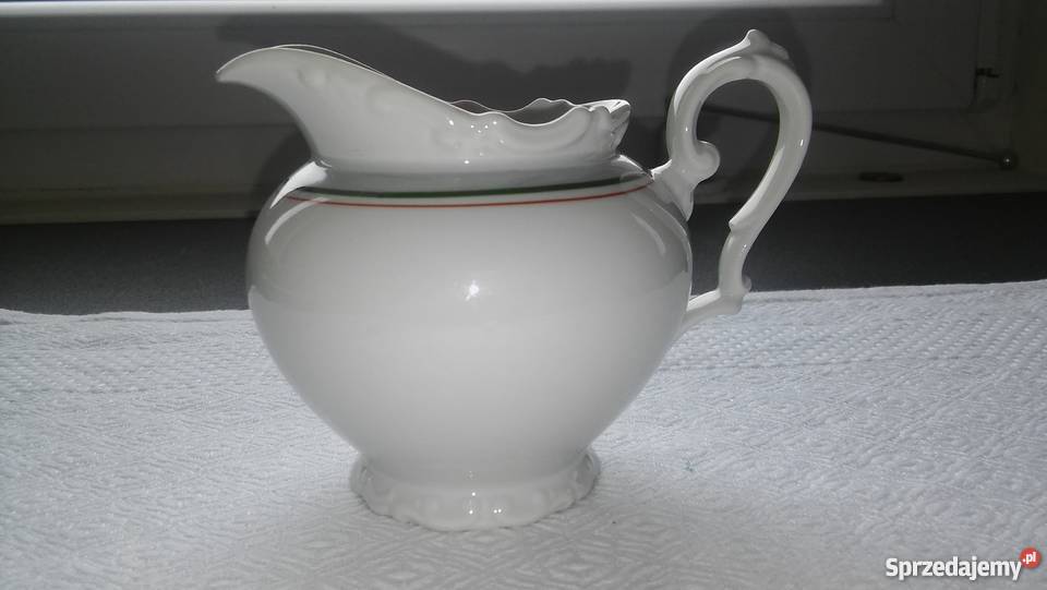 Mlecznik khala delikatna porcelana cudenko biały Gdańsk sprzedam