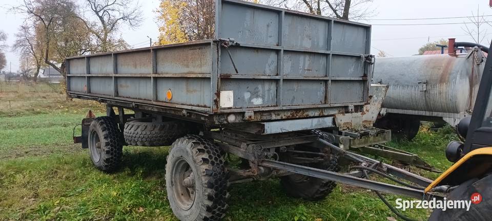 Przyczepa wywrotka HL 6011 nieuszkodzony Krasik