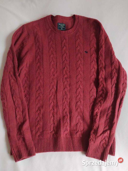 Sweter wełniany Abercrombie Fitch XL2XL Rzeszów