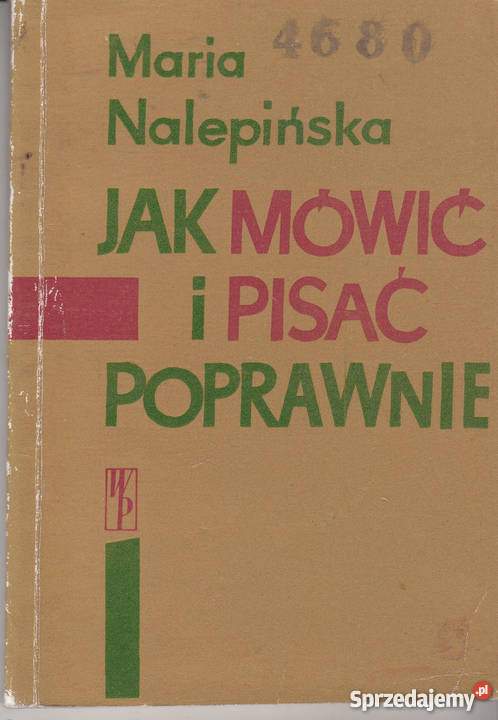 01678 MÓWIĆ I PISAĆ POPRAWNIE ZBIOREK PORAD Czyrna