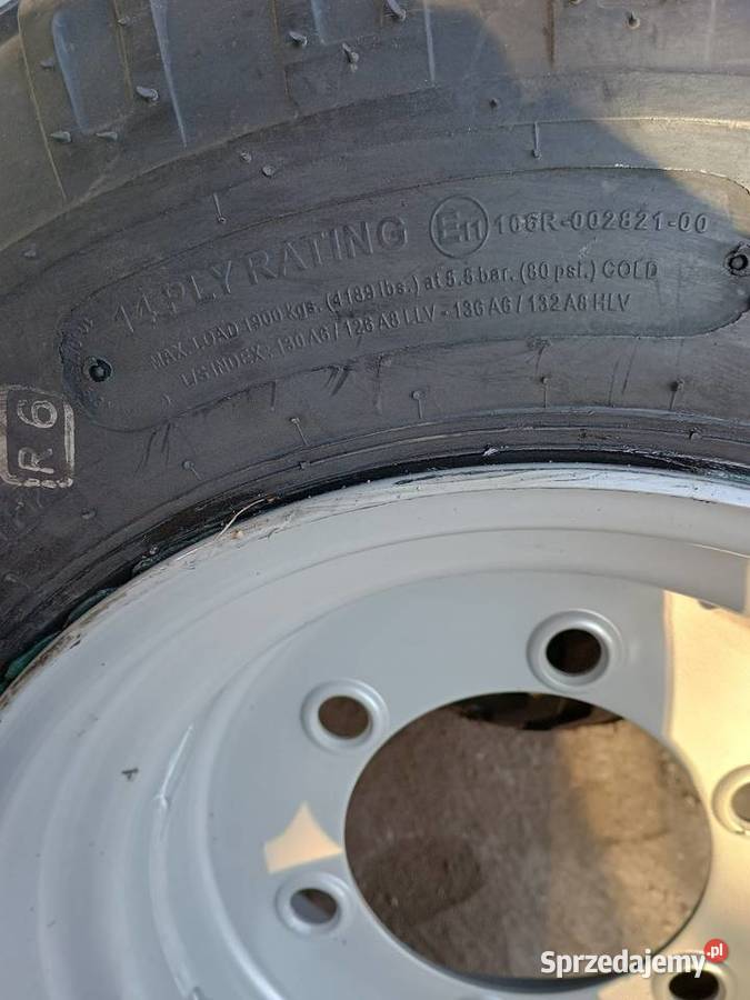 Koła do przyczepy 100 75 153 D47 Autosan 6 otw