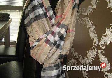 CHUSTA SZAL BURBERRY 220 X 70 dolnośląskie Lubin