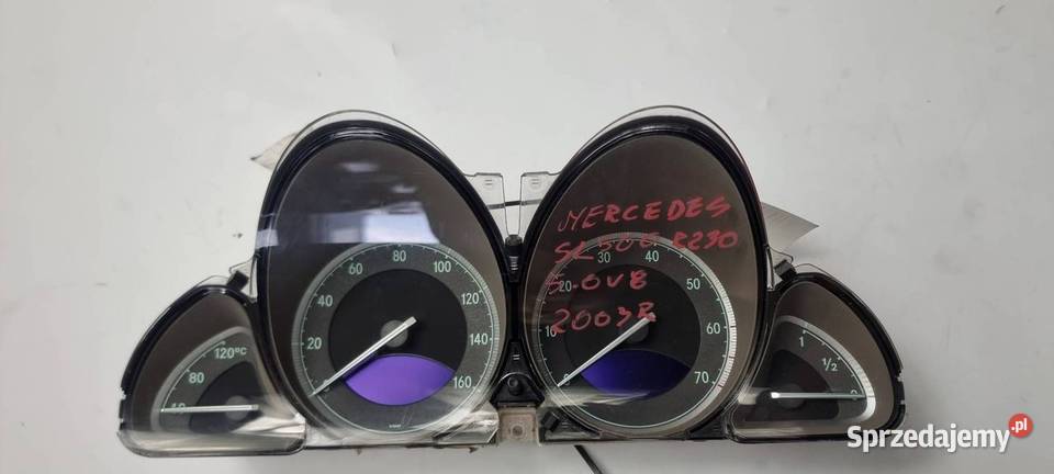 LICZNIK ZEGAR MERCEDES SL500 R230 A2305404511 osobowe Lipno
