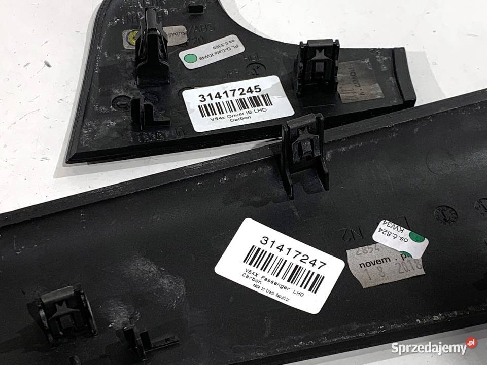 LISTWY DEKOR DRZWI CARBON VOLVO S90 II 31699338