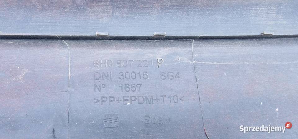 SEAT AROSA 1 I LIFT ZDERZAK PRZEDNI PRZÓD osobowe Bieleń