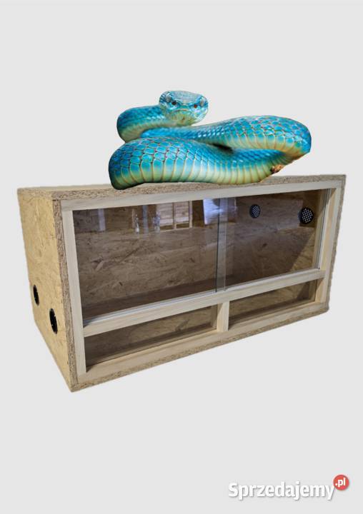 Terrarium z płyty OSB 100x50x50 Pięczkowo
