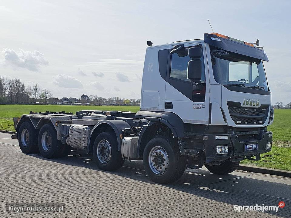 Iveco AT410T45 TRAKKER 8X4 INTARDER hakowiec