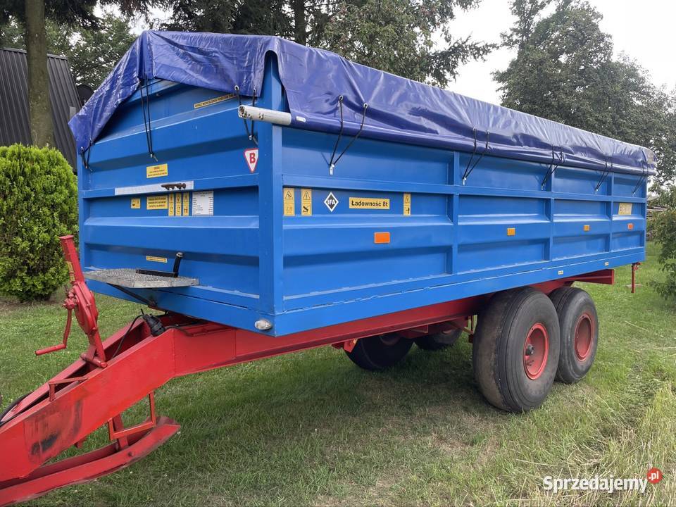 Przyczepa tandem 10T Przyczepy rolnicze Okalew