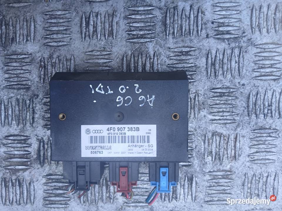 Moduł haka Audi A6 S6 C6 4F 4F0907383B Komputery Radłów