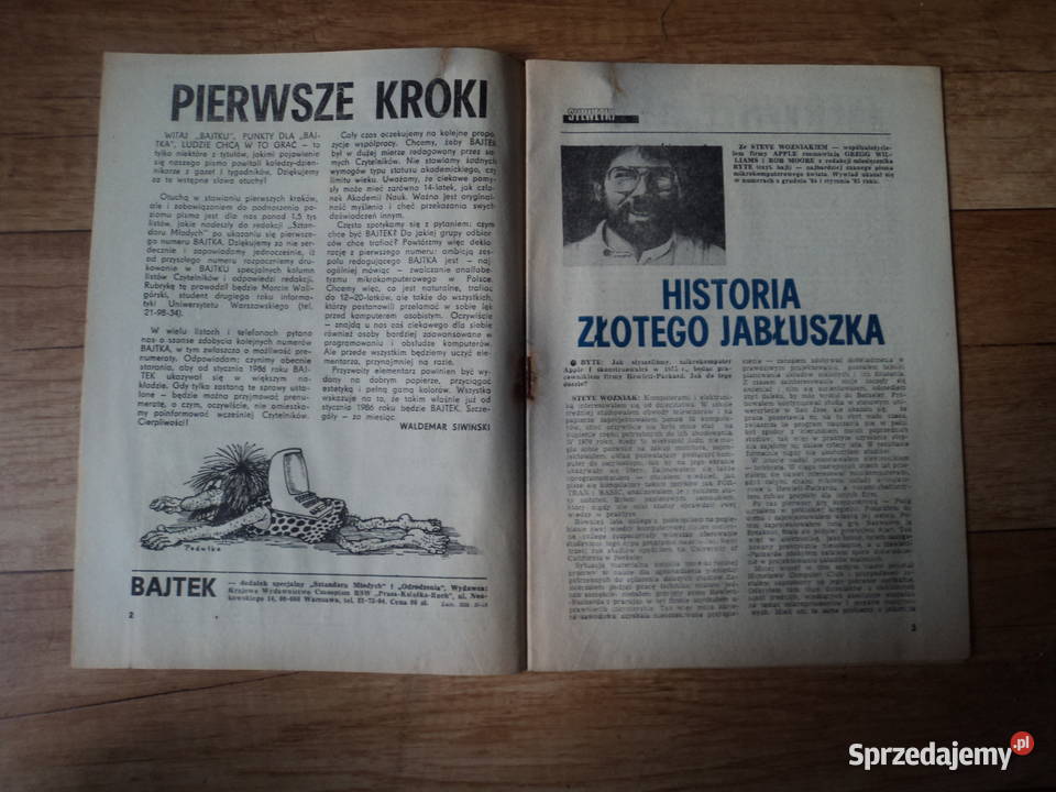 czasopisma Bajtek pierwsze cztery numery 14 małopolskie Nowy Sącz