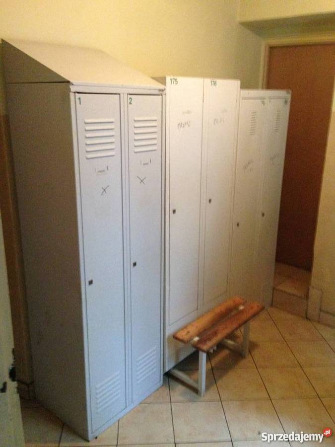 Szafki pracownicze z daszkiem Warszawa