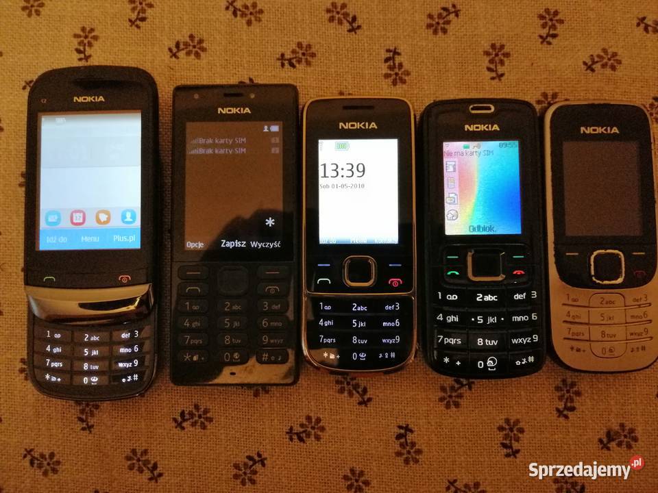 TELEFONY NOKIA Z ŁADOWARKAMI Nokia Warszawa