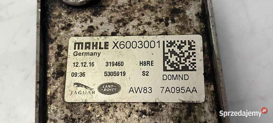 CHŁODNICZKA OLEJU JAGUAR XE X760 20 D Pozostałe Lipno sprzedam