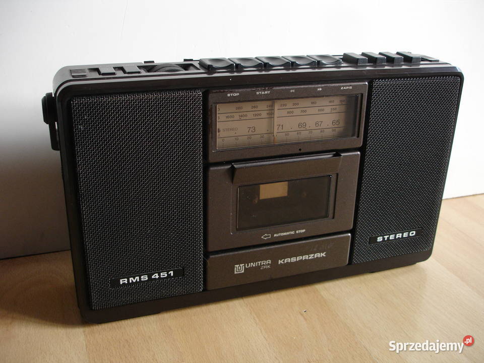 Radiomagnetofon Unitra KASPRZAK RMS451