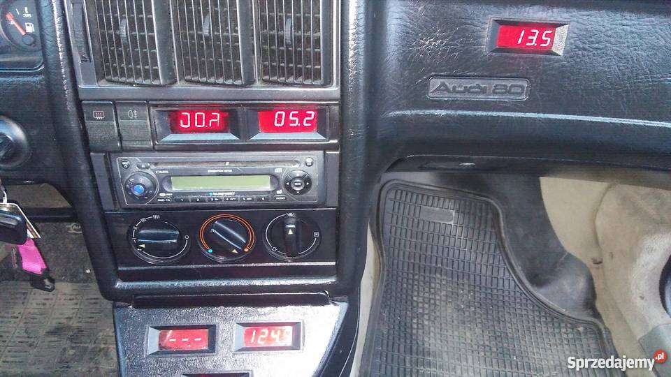 AUDI 80 B3 18s BENZYNAGAZ NIE B4B5100 178000km Żelechlin sprzedam