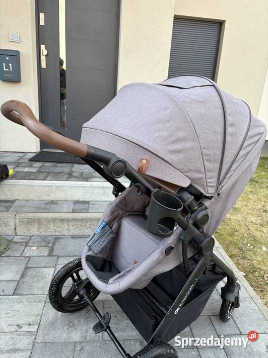 Wózek kinderkraft esme pro 3w1 z bazą do Adaptery do fotelika  Poznań