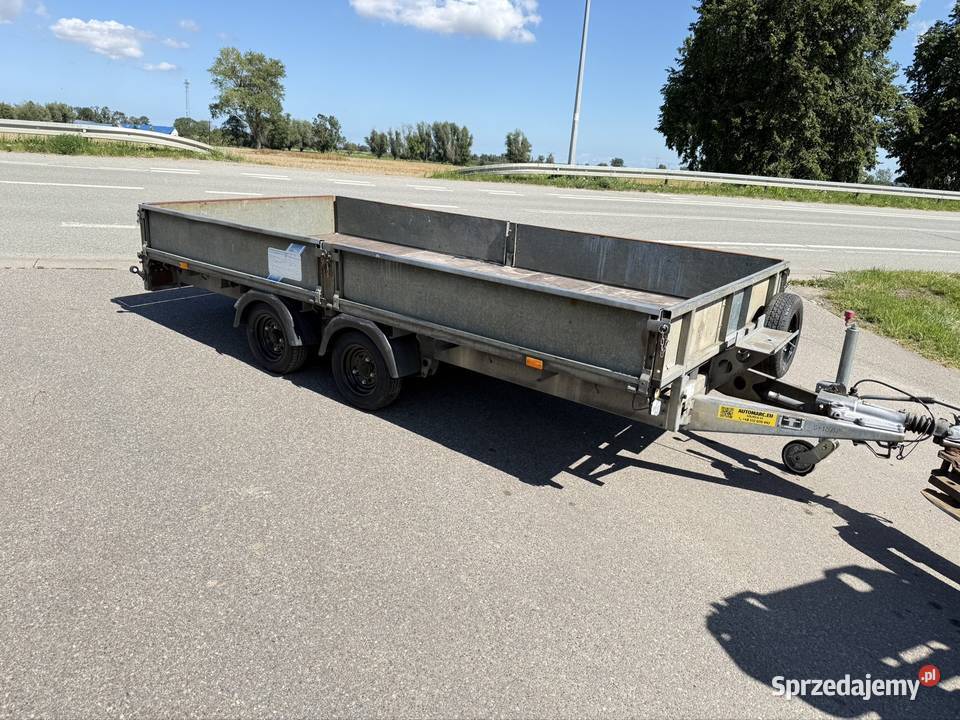 Ifor williams przyczepa 3500 DMC 412 m Solnica