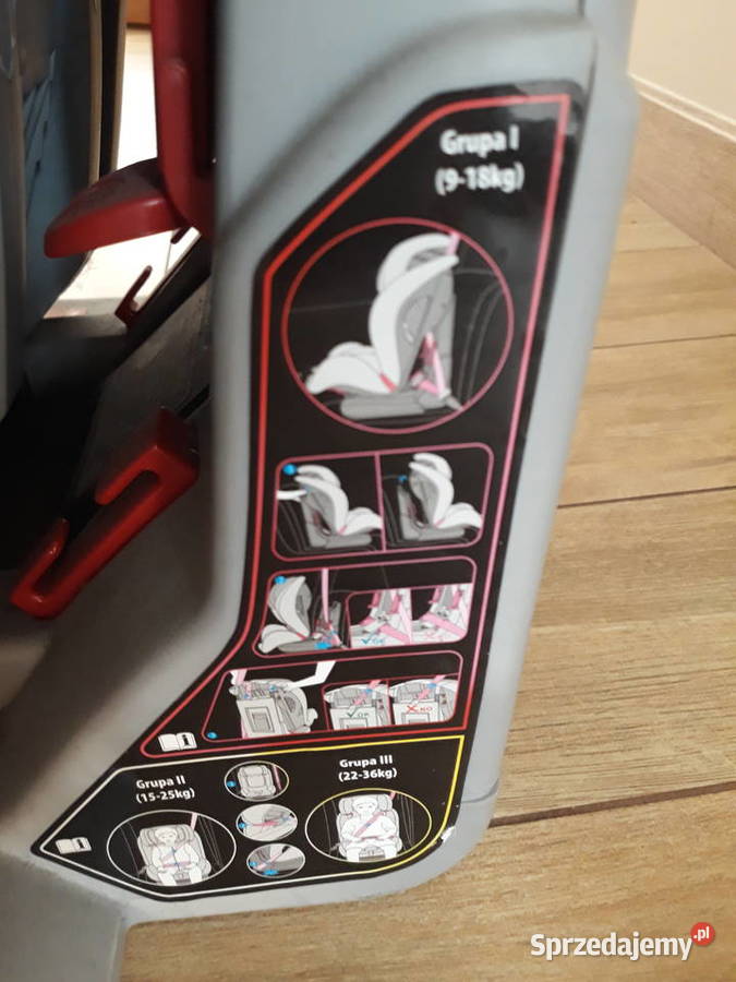 FOTELIK SAMOCHODOWY SIDE ARMOR 936 odchylany Dąbrowa Górnicza