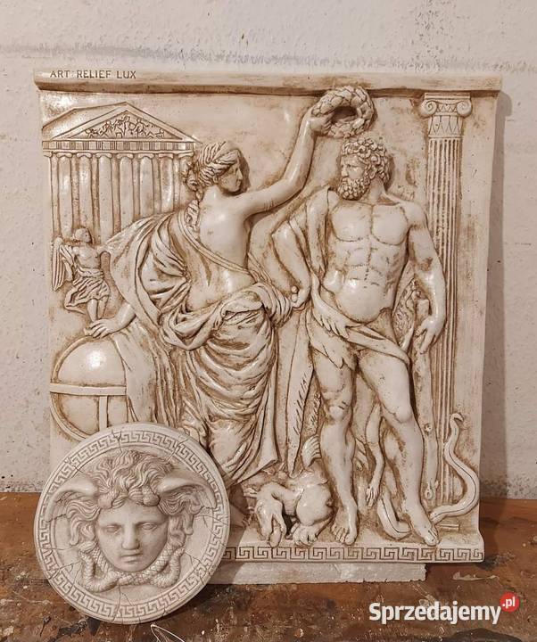 SZTUKATERIA GIPSOWA ROZETY GIPS PŁASKORZEŹBA wielokolorowy