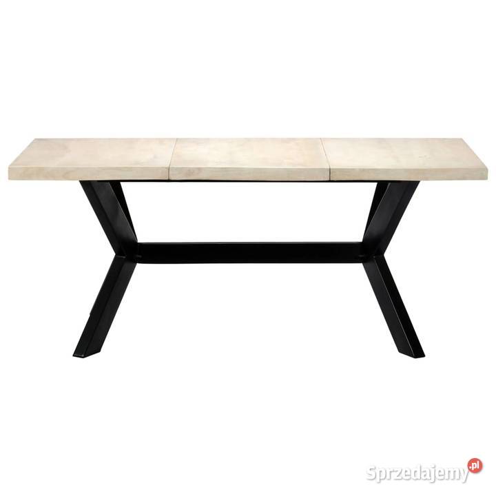 Stół jadalniany 180 x 90 x 75 lite drewno