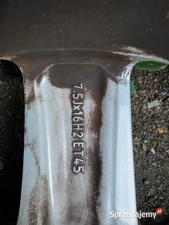 Komplet felg oryginalnych do Audi Średnica 16" Toruń