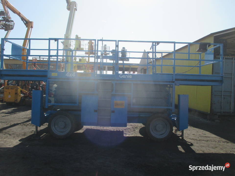 Podnośnik nożycowy spalinowy Genie GS 4390 RT Pleszew sprzedam