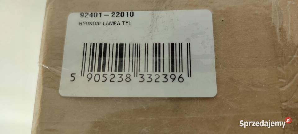 LAMPA LEWY TYŁ HYUNDAI ACCENT 19942000 lubelskie