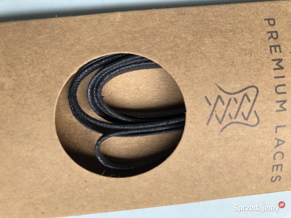 Sznurówki ECCO PREMIUM LACES Czarne 3mm 100 NOWE małopolskie Kraków