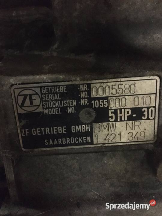 BMW E34 540 40 V8 286 1995R 214 1421349 SKRZYNIA